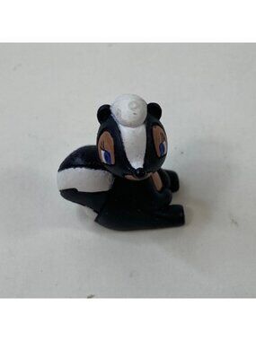 Disney Bambi's Flower The Skunk 2" PVC Figure Toy 1988 McDonalds Happy Meal